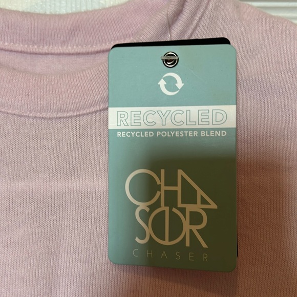 NWT, Chaser, Girls, Cozy Knit Peplum Sleeve Top - Picture 6 of 8